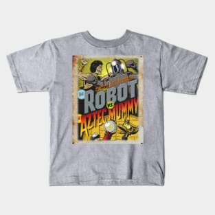 Mystery Science Rusty Barn Sign 3000 - The Robot vs Aztec Mummy Kids T-Shirt